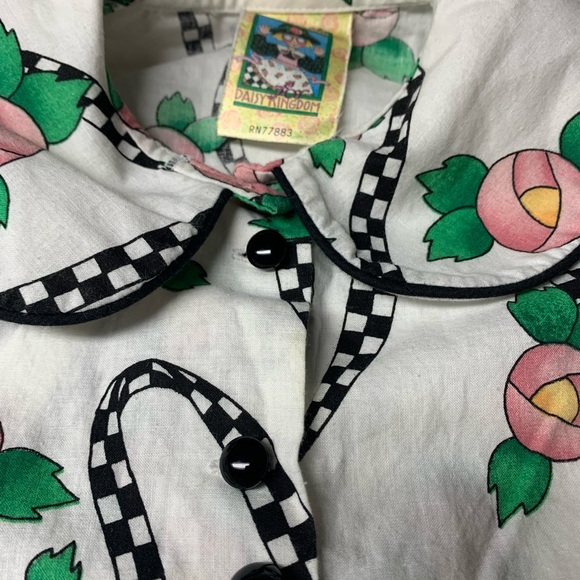 Vintage RARE Mary Englebreit Daisy Kingdom Girls Top Size 10 - Picture 5 of 6